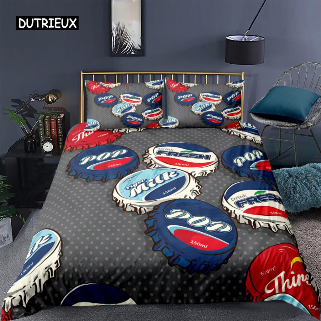 3D Printed Anime Grizzy and the Lemmings Bedding Set Single Twin Full Queen King Size Bed Set Adult Kid Bedroom Duvet Cover Sets