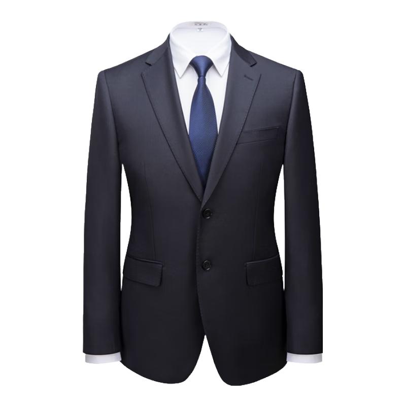 Мужской деловой костюм Bailuomeng из смесовой шерсти 165C