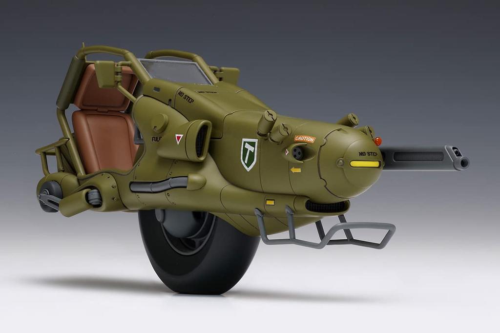 Wave Venus Wars FIGHTING MONO BIKE HOUND 1/20 Scale Pre-Colored Plastic Model Kit KM-012, Approximately 19cm Long