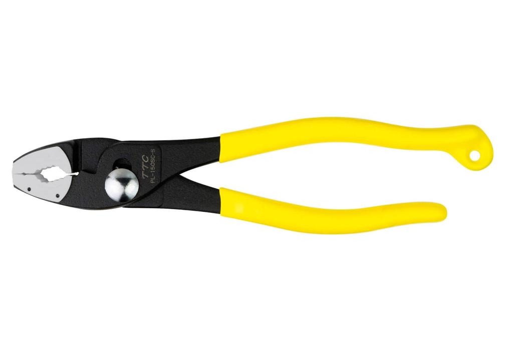 Tsunoda TTC Pliers with Resin Pliers with 150mm Tip, Non-damaging Spring, PL-150SC-S
