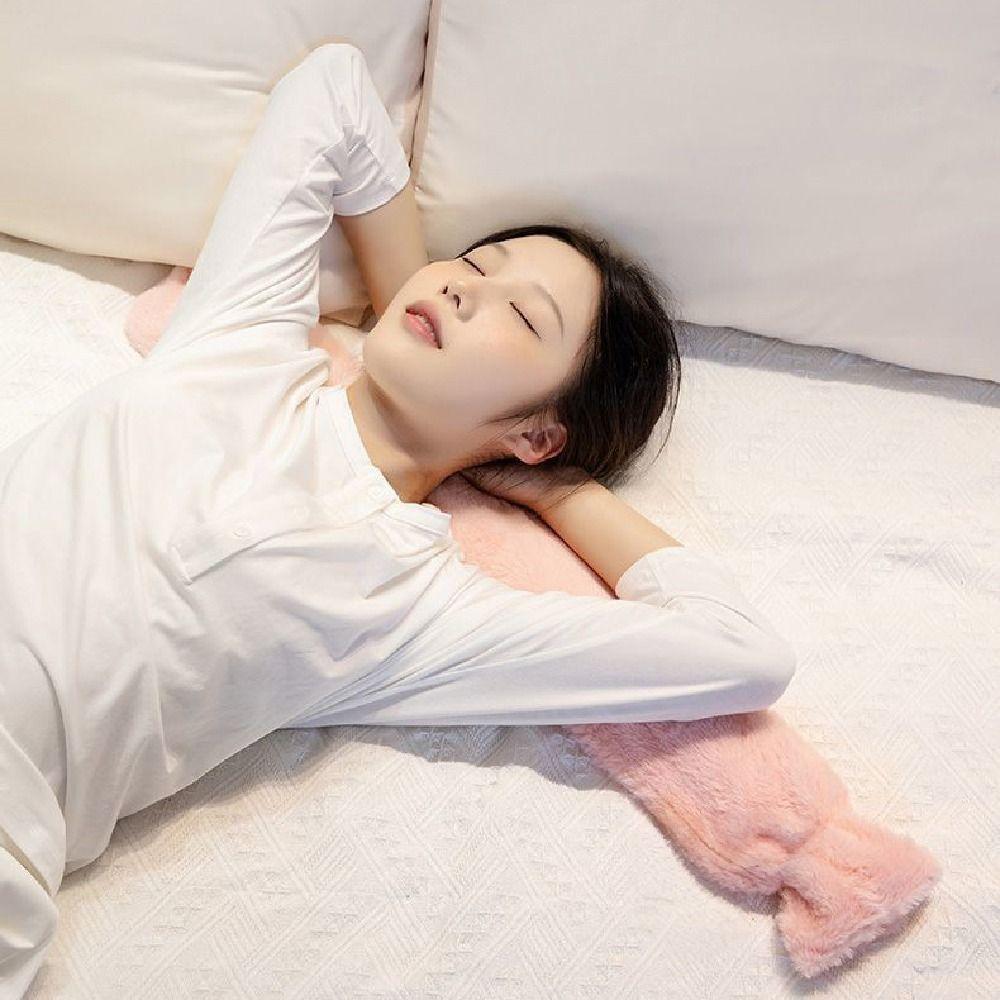 Extra Long Warm Water Bag Removable Hand Warmers Thermos Bottle Water-filled Waist Warmer  Gifts