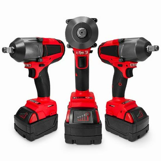 18V Lithium Brushless Impact Wrench - 1300NM Torque for Auto Repair
