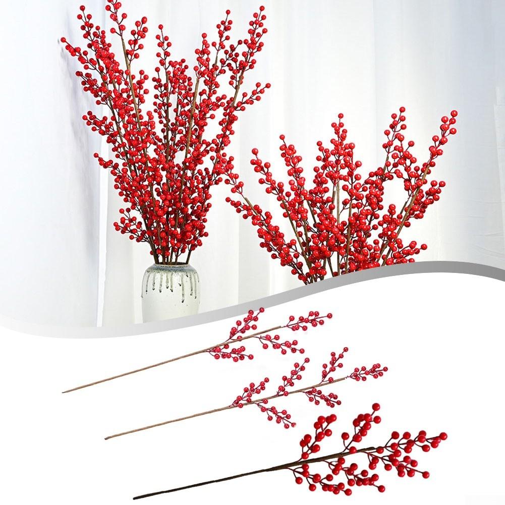 1 Bunch Artificial Berries 60/70cm Accessories Artificial