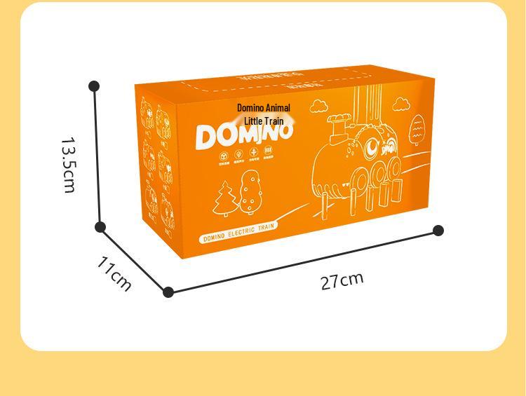 Electric Domino Train Set for Toddlers: Fun & Educational Building Blocks Toy