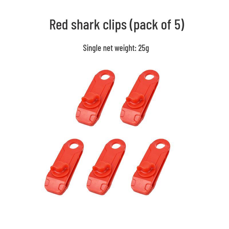 Εξωτερικό Κλιπ Καρχαρία για Κάμπινγκ: Αντιανεμικοί Γάντζοι Σκηνής & Σημεία Έλξης Τέντας