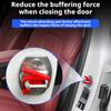 Universal Car Door Lock Protector 4PCS Anti-Collision Buffer Pads Shock-Absorbing Silicone Pad for Door Edge Scratch Prevention
