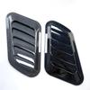 Automotive universal hood air flow inlet hood hood ventilation vent cover fashionable modification fake air outlet engine parts