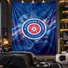 Wall Hanging Tapestry Blackburn Rovers Football Print Cloth for Living Room Bedroom Home Decor