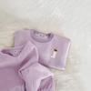 Fleece Lined Baby Clothes Sets for Autumn Winter Cute Cute Embroidered Sweatshirt + Pant Kids Tracksuits