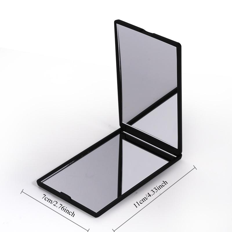 

Handheld Folding Makeup Mirror Portable Mini Pocket Mirror Convenient and Practical for Going Out