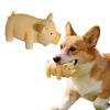 Latex-Schweinehundespielzeug Quietschendes Hundekauspielzeug für kleine, mittlere und große Hunde Interaktives schweinshaped Welpenspielzeug zur Zahnpflege