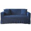 1/2/3/4 Seater Seersucker Sofa Slipcover High Stretch Couch Cover Thick Corner Sofa Protector Elastic Corner Couch Covers