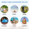 Beach Mat Outdoor Camping Mat Waterproof Beach Blanket Large Floor Mat for Home Outside Travel Rug Camping Tent Mat Picnic Rug