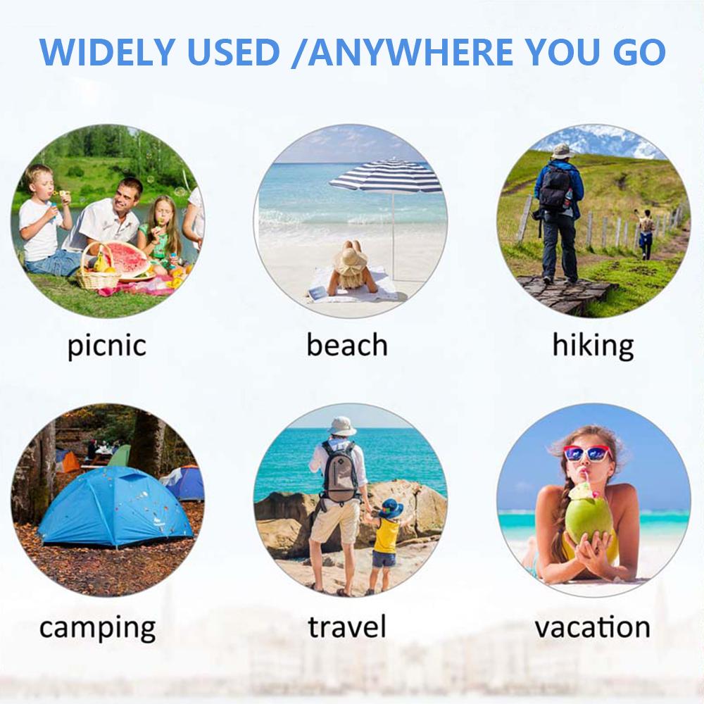 Beach Mat Outdoor Camping Mat Waterproof Beach Blanket Large Floor Mat for Home Outside Travel Rug Camping Tent Mat Picnic Rug