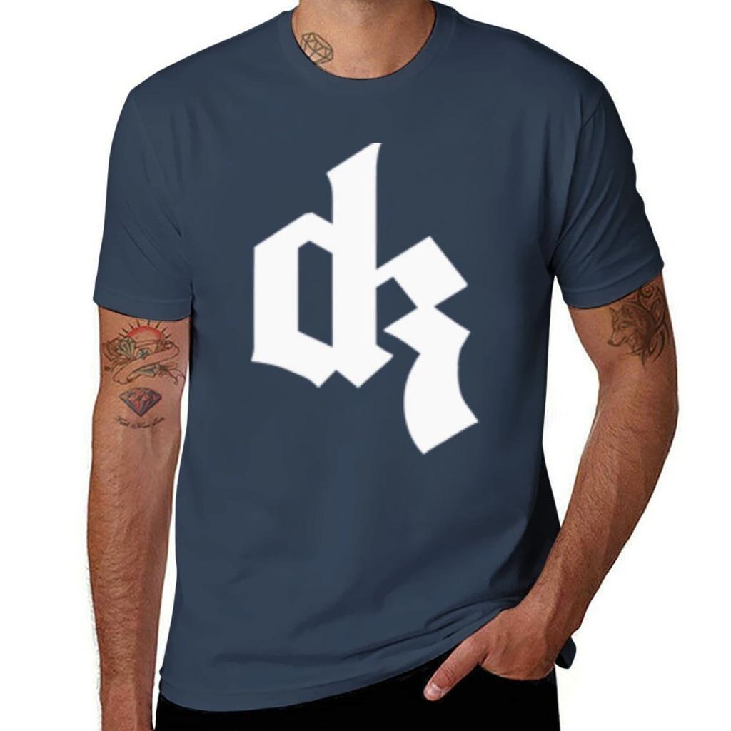Dermot Kennedy Tshirt Basic Solid Color Short Sleeve Cotton Top