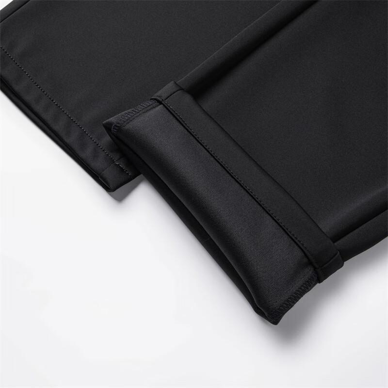 JOW Pánské merino vlněné business casual kalhoty s rovnými nohavicemi