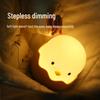 Eggshell Chicken LED Night Light - Silicone USB Rechargeable Roly-Poly Children's Desk Lamp