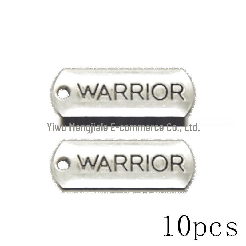 DIY Vintage Gold Inspirational Word Tag Pendant for Jewelry Making