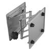 1pc Lab Lifting Platform Support Stand Manual Lab Lift 200×200mm Stainless Steel Lifting Platform For School Physics Chemistry