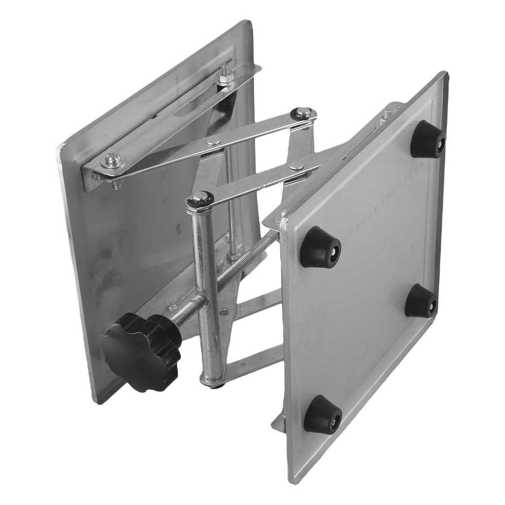 1pc Lab Lifting Platform Support Stand Manual Lab Lift 200×200mm Stainless Steel Lifting Platform For School Physics Chemistry