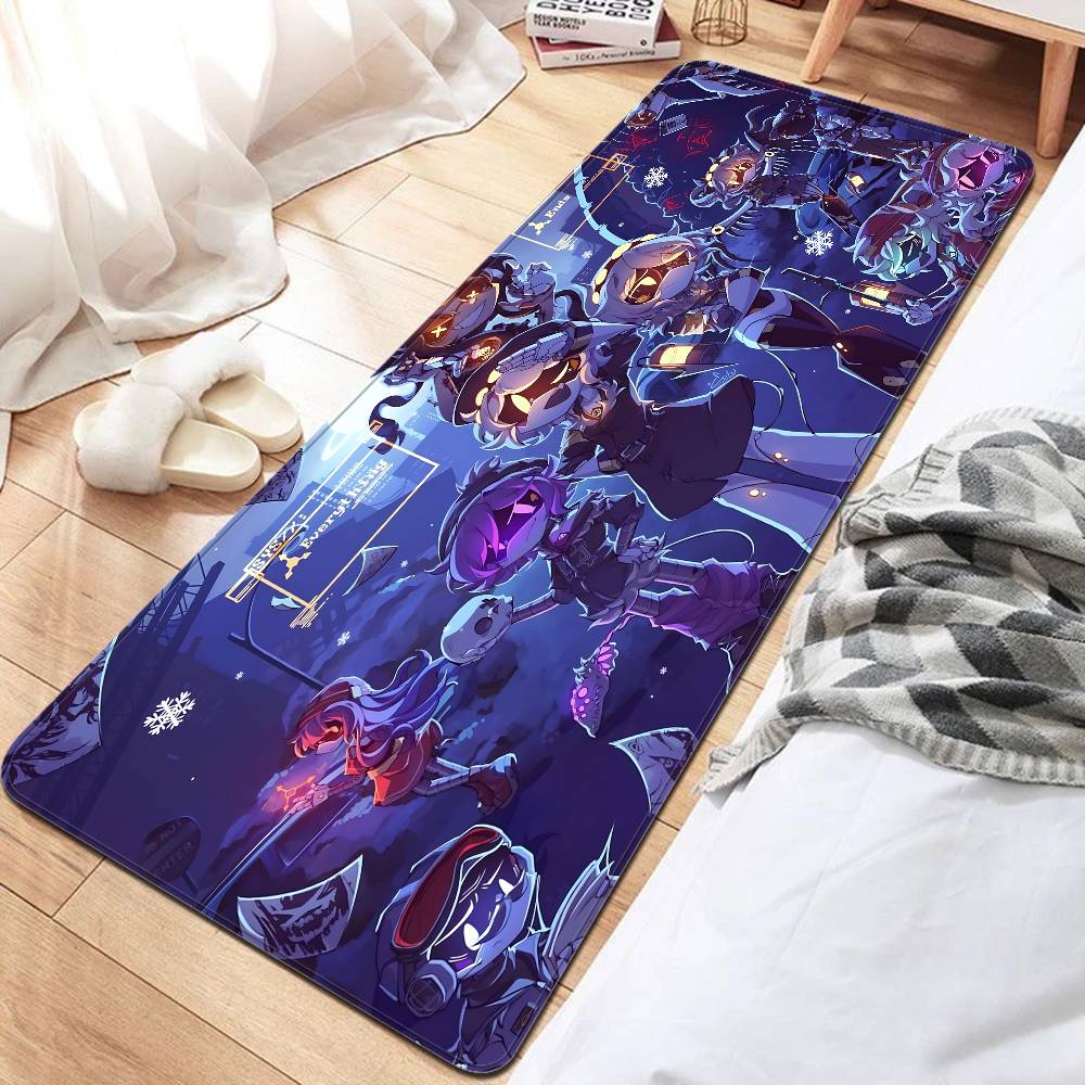 

M-Murder Drones Floor Mat Non-Slip Laundry Room Mat Laundry Decor Balcony Child Living Room Household Carpets 50x80cm
