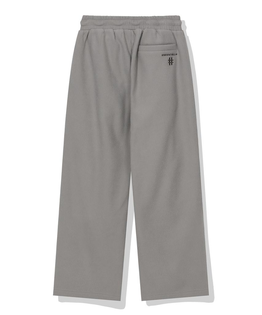 BEENTRILL Corduroy Fleece Sweatpants (Gray)
