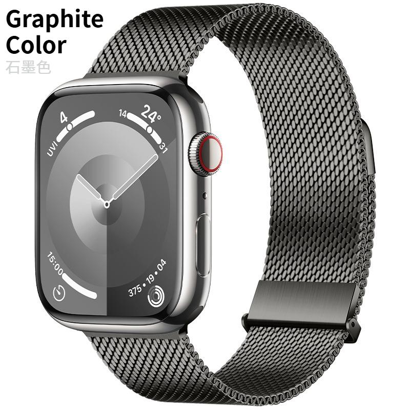 Magnetic Strap for Apple Watch Band Ultra 49mm 46mm 42mm Milanese Bracelet iWatch Series 10/11 9 8 7 6 5 4 SE/3 45/44/41/40mm