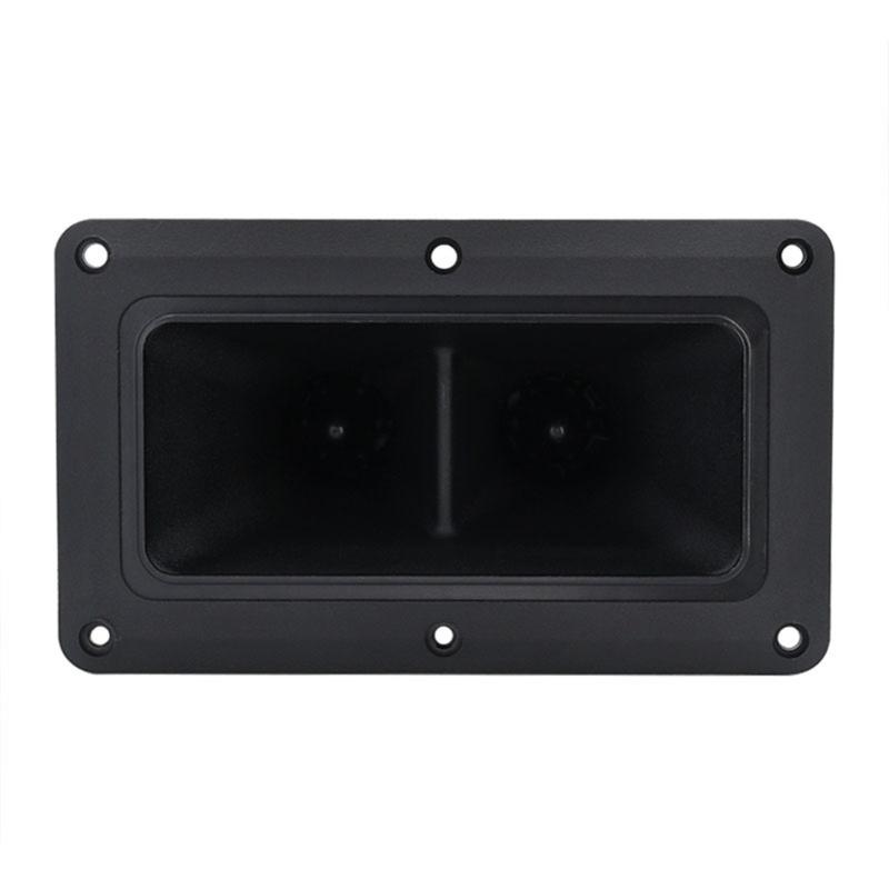 2Pcs Professional 150W Piezo Tweeters High Frequency Double Piezoelectric Horn Speakers for KTV and Stage