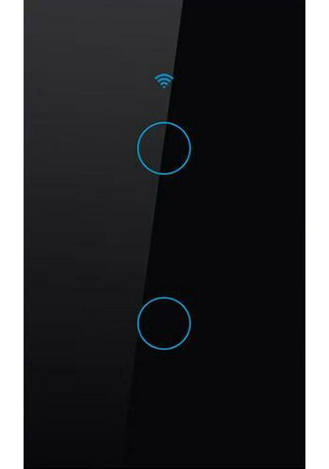 Smart WiFi Touch Switch with Siri Voice Control, Mobile App, RF Remote, and Tone Adjustment