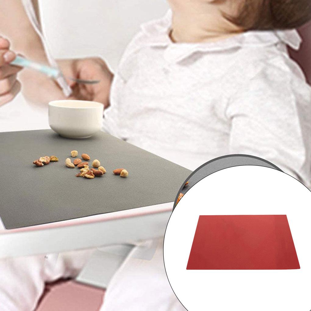 Silicone Heat Insulation Nonslip Table Mat Solid Color Desk Coaster Pad Pot Pads Bowl Dishes Tableware Placemat Kitchen