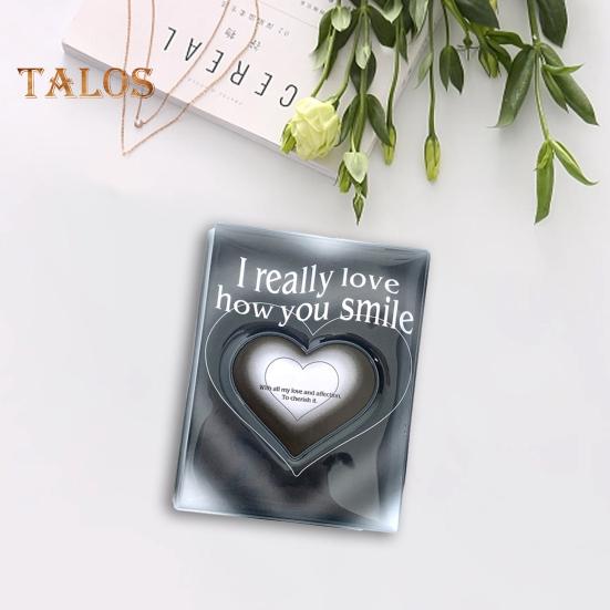 

Книга для хранения фотографий с узором в виде сердца, большая емкость, прочный обналичиваемый идол, чехол для книги с картинками, аксессуары для дома