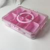 Airtight 8-Compartment Seasoning Box with Lid for Kitchen and Refrigerator Storage