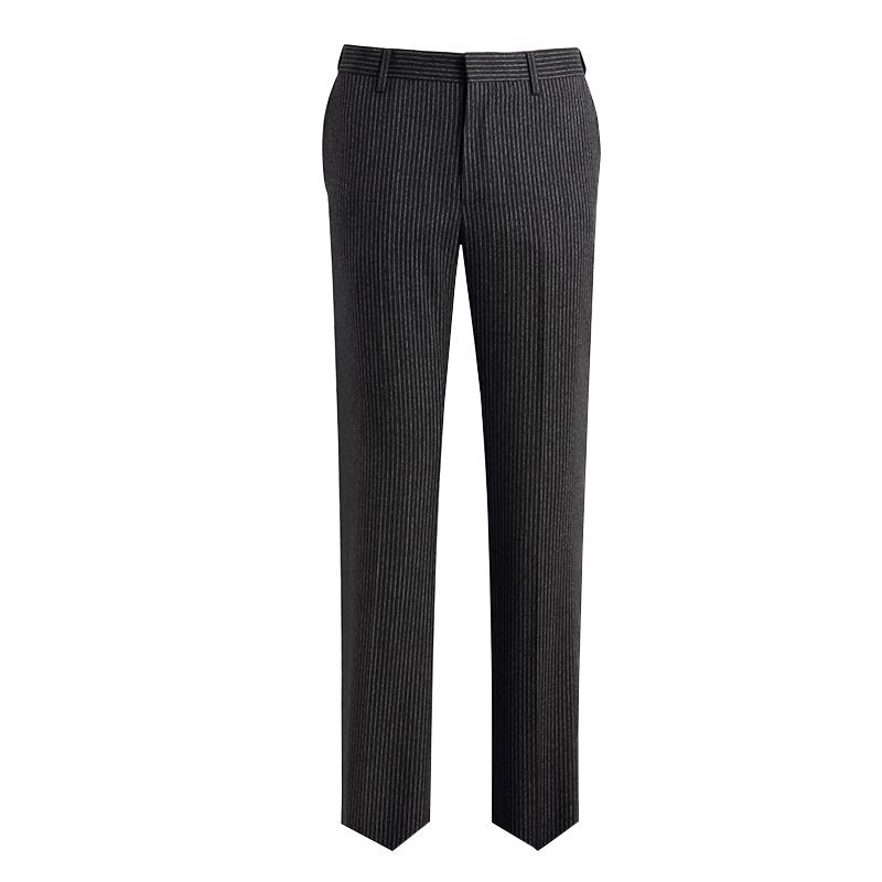 Men s Striped Brushed Suit Pants 112cm