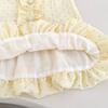 Sleeveless Thin Toddler Girls Dress Sweet Polka Dot Lapel Waist Princess Dress Little Kids Summer Casual Party Dress
