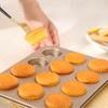 Muffinsform Muffinsplåt Muffinsform Muffinsplåt Kolstål Bakplåt Non-stick Bakform Kexplåt Mikrovågsugn Kakform