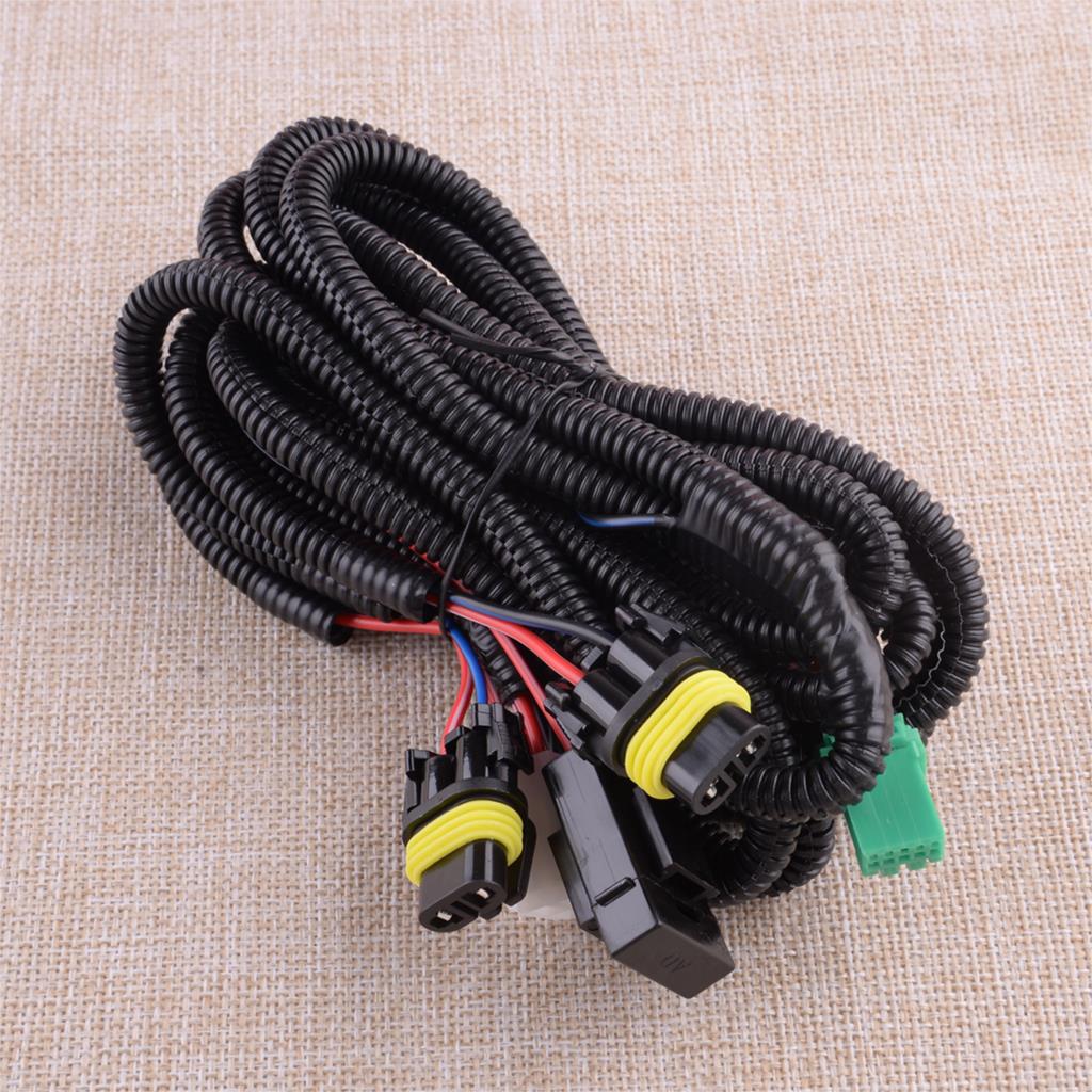 New 12V Car Front Fog Light Harness Wiring Switch Fit For Suzuki SX4 Saloon GY Hatchback Grand Vitara Alto Swift Jimny FJ 2009
