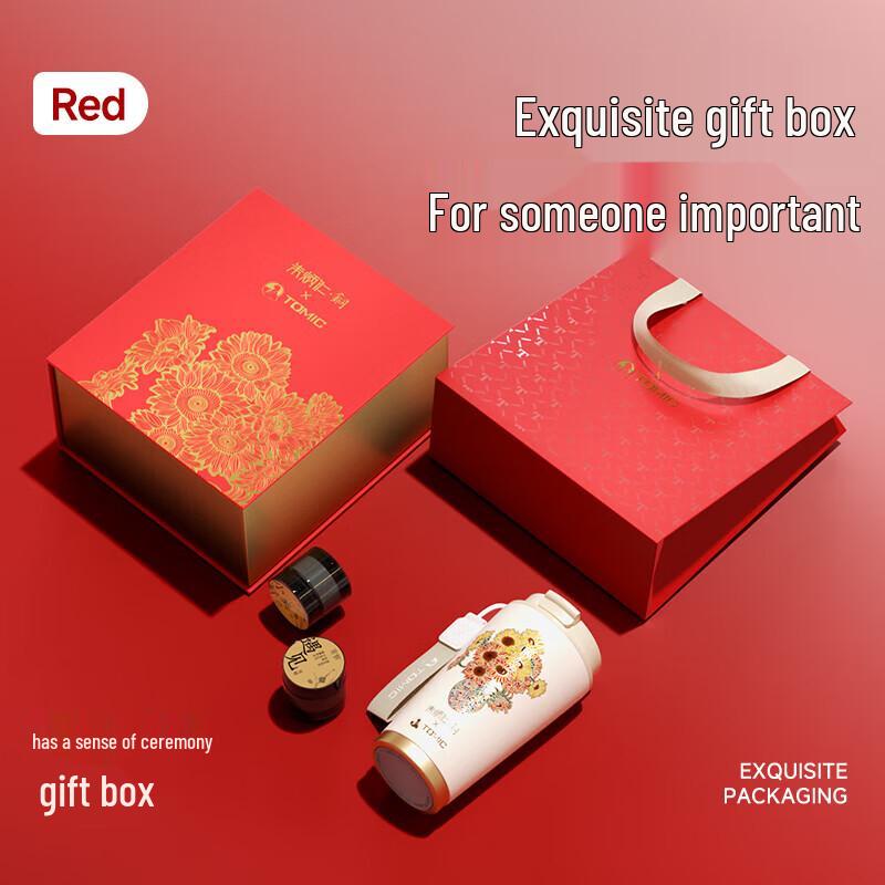 TOMIC TB8800601 Zhu Bingren Copper Collaboration Insulated Bottle