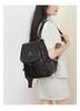 Women's Versatile Leather Backpack - Casual, Lightweight, Fashionable, Convertible Shoulder/Backpack Bag for Travel or School
