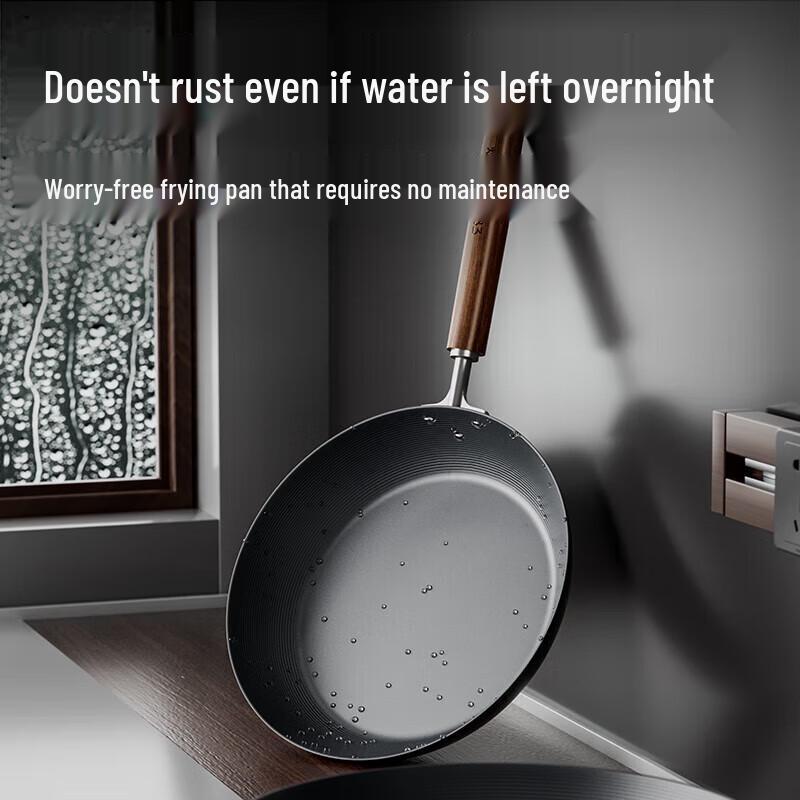 

Chui Da Huang 28cm Carbon Steel Ceramic Non-Stick Skillet with Lid