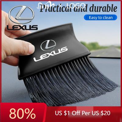 2026 Hot Interior Stickers Car Wash Brush Dust Remover Air Outlet Soft Bristles Brushes For FSPORT LBX NX RX 350h 450h ES