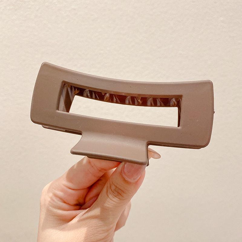 

Бесплатная доставка Большая квадратная заколка-краб для волос для женщин - Универсальный и элегантный летний аксессуар