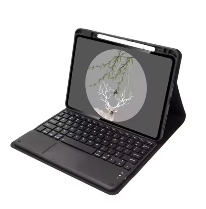 

Чехол-клавиатура для Huawei MatePad SE 11 дюймов AGS6-W00 W09 с тачпадом, беспроводная клавиатура, чехол-планшет, магнитный корпус Funda AZERTY Keyboard чёрный