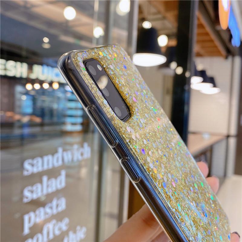 Samsung S11FE Mobile Phone Case Sequin Glitter S11/11A11/A11 Epoxy S11ultra Anti-drop Soft Case