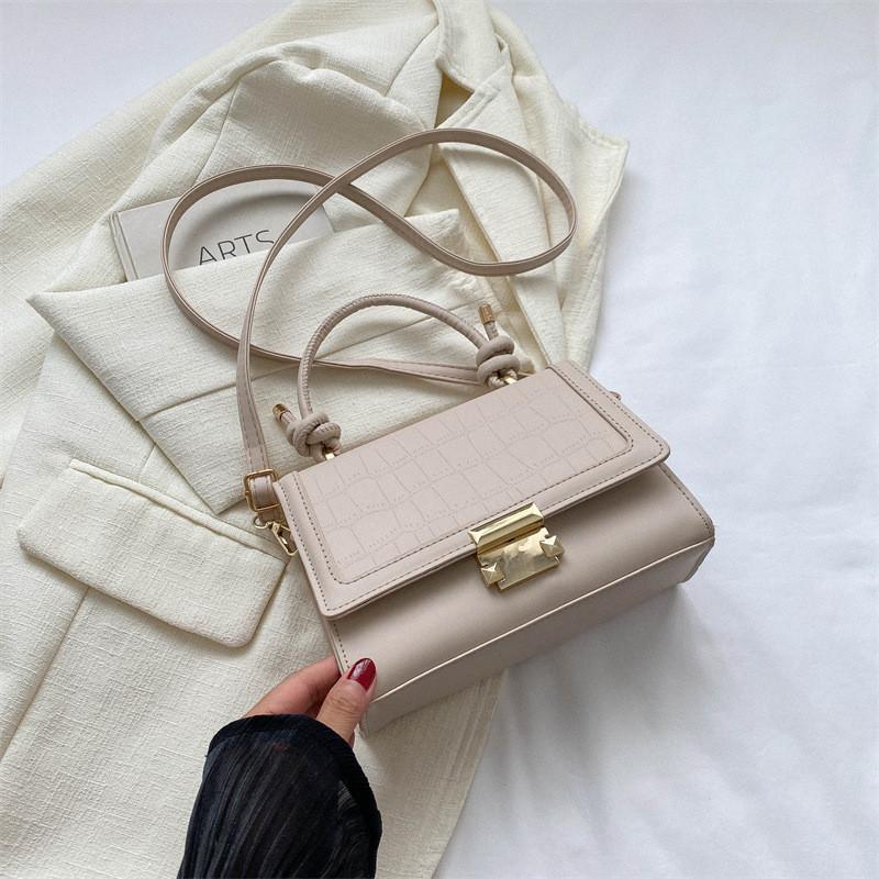 Retro Personalized Crossbody Bag 2023 New Simple Tote Casual Street Fashion Shoulder Bag Stylish Ladies Small Square Bag хаки
