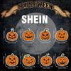 8pcs Vintage Halloween Tree Ornament Decorations Horror Pumpkin Witch skull pendant Hanging Tag for Halloween Party home Decor
