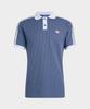 Adidas Waffle Knit Polo Shirt - Blue / Kx1230