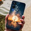 For Tecno Pova 4 Pro Case Cool Painted Silicone TPU Soft Cover for Tecno Pova4 Pro Cases Pova 4Pro Black Protective Phone Shells
