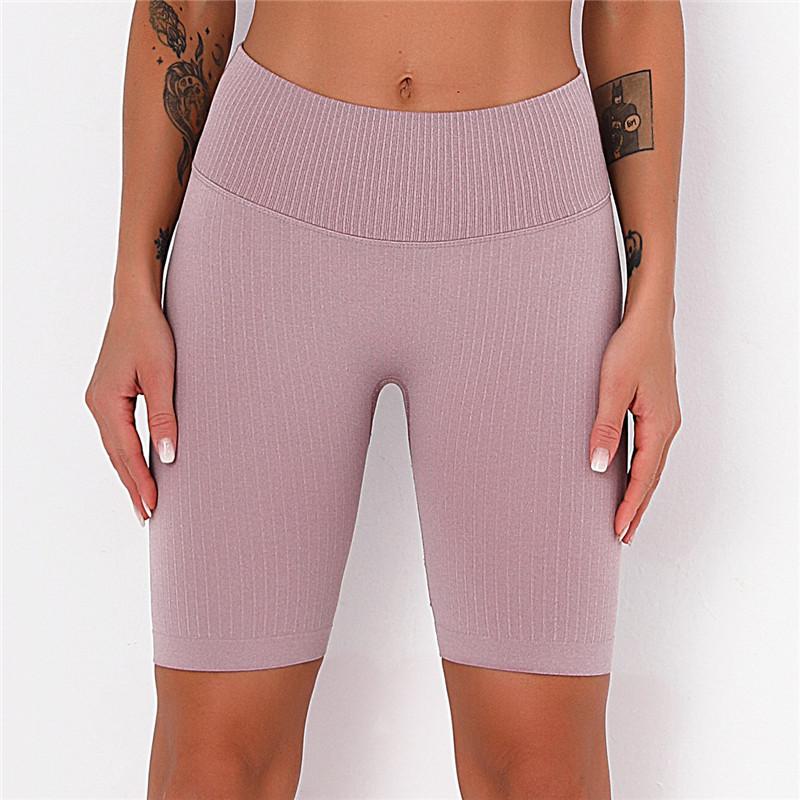 Buy Rib Knit Yoga Shorts Nessaj Female 