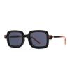 Thick Frame Sunglasses Men'S Square Sunglasses Men'S Retro Anti-Blue Sunglasses Men'S