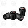 SV SVR Logo Car Tire Valve 4pcs Wheel Tire Valve Stem Dust Cap Cover For Discovery Freelander Land Rover Range Rover Evoque L322 XS1